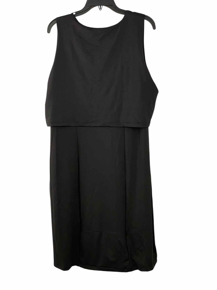 Origamei Size XL Black Dress