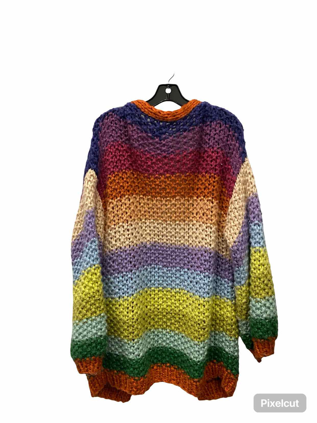 FRNCH Size OS Multi-Color Striped Sweater
