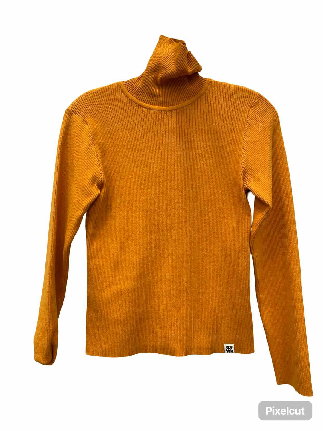 Yak & Yeti Size M Orange organic cotton blend Sweater