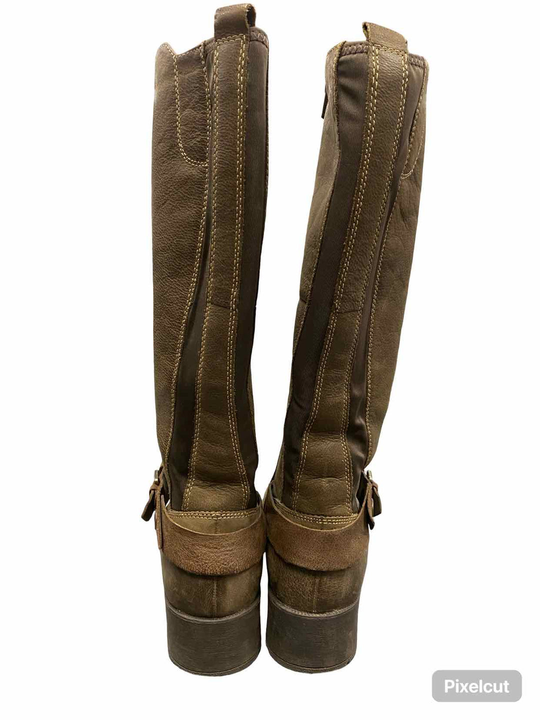 Earth Shoe Size 8 Brown Leather Big Sky Boots(knee)
