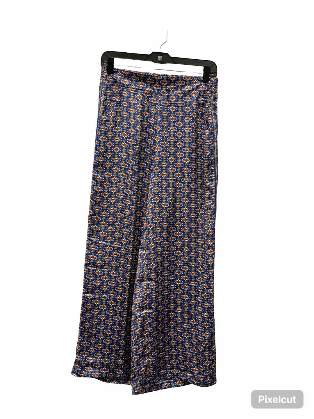 Max Studio Size S Blue Print Pants