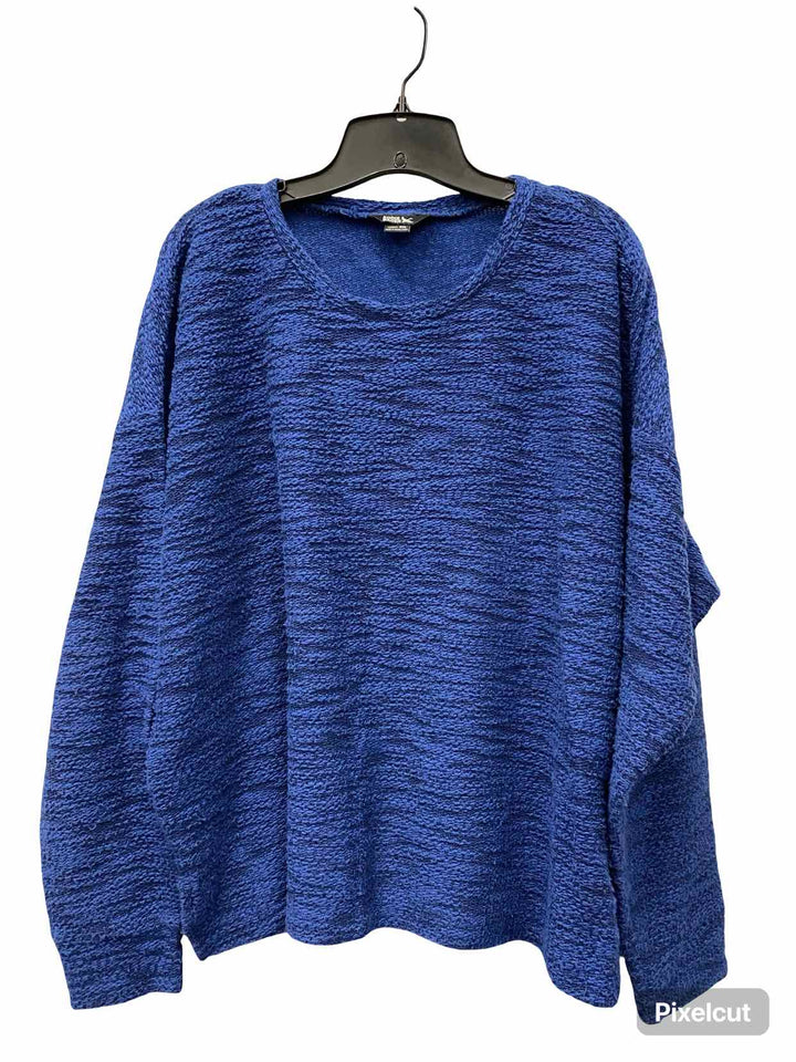 Eddie Bauer Size 2XL Blue Sweater