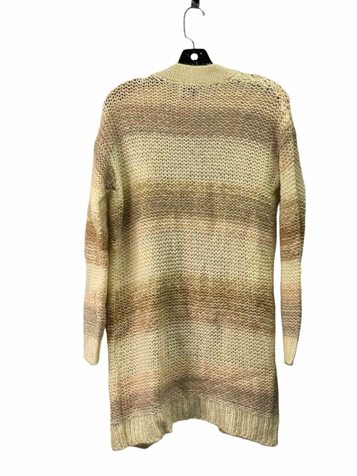 Numph Size XS Cream Stripe Sweater