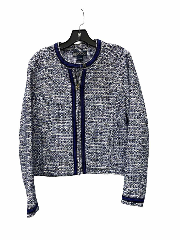 Lucky Brand Size L Blue White Jacket
