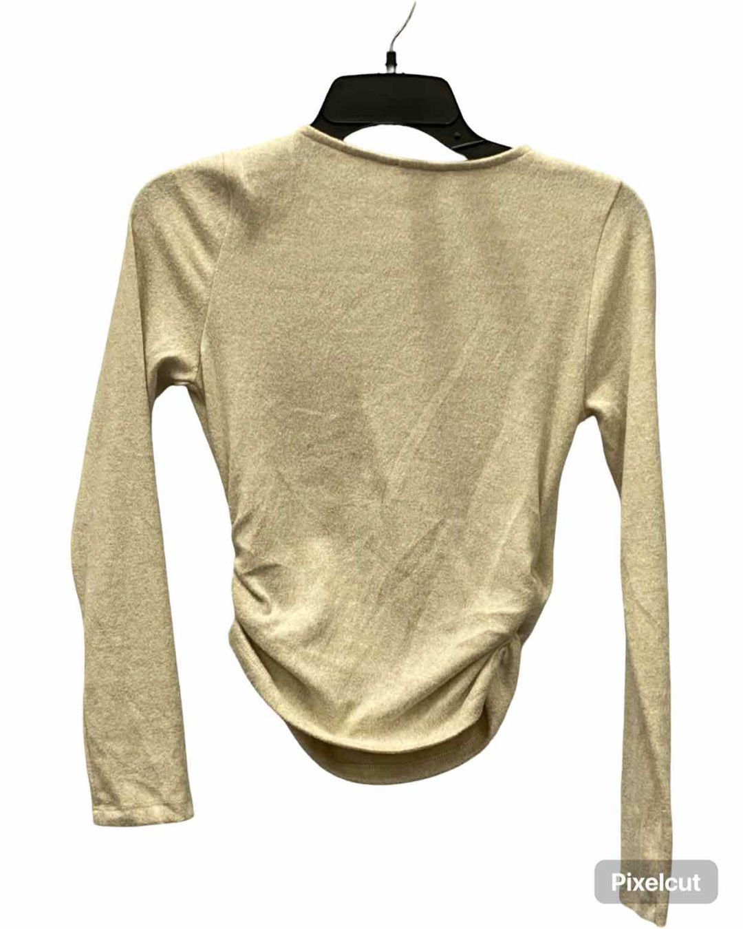Sozy Size S Beige Long Sleeve Shirts