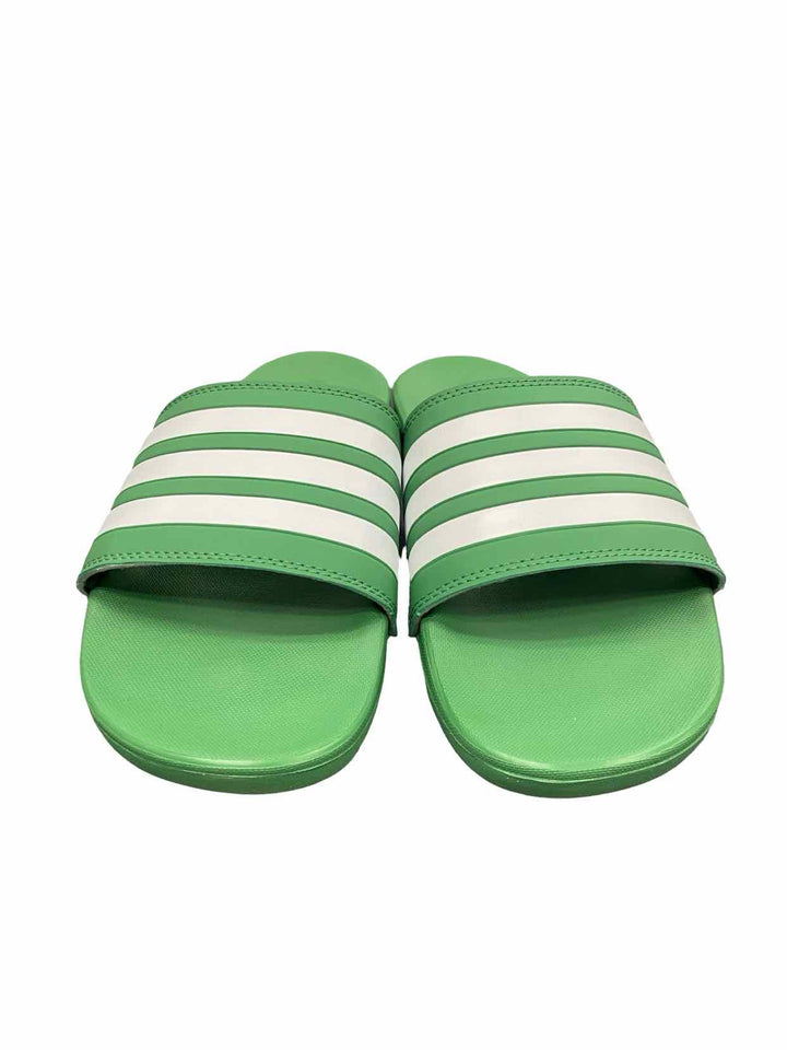 Adidas Shoe Size 10 Green Sandals