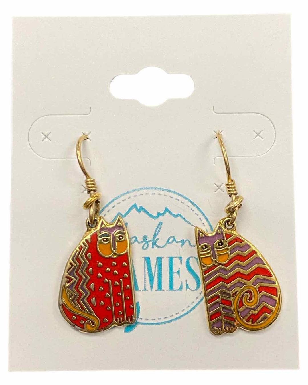 Laurel Burch Cat Earrings