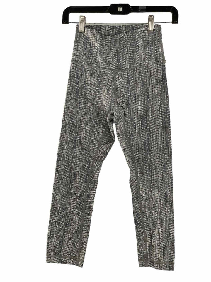 Lululemon Size S Gray Print Athletic Pants