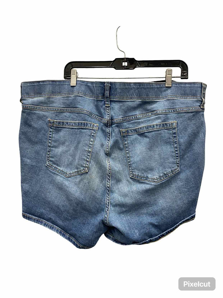 Torrid Size 22 Blue Denim Shorts