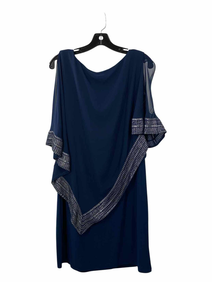 Ig Nite Evenings Size 14 Navy Blue Dress