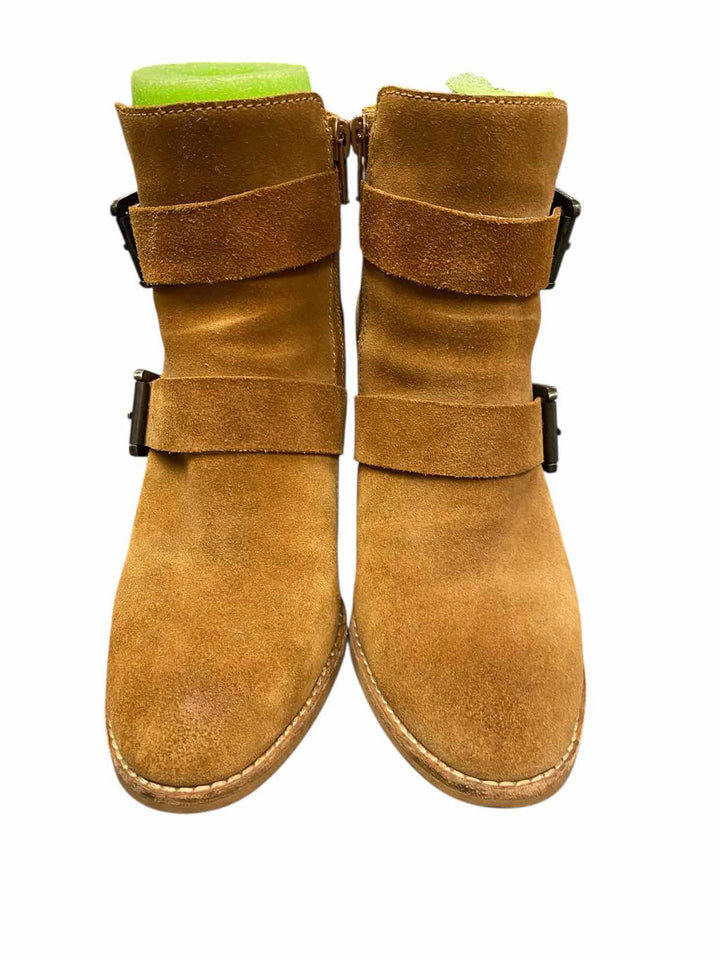 Jeffrey Campbell Shoe Size 7.5 Brown Leather Boots(Ankle)