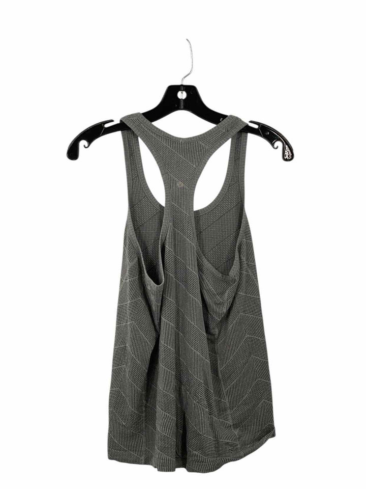 Lululemon Size 8 Gray Athletic Tank Top