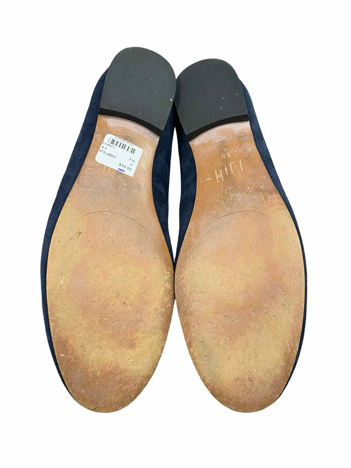 J Jill Shoe Size 8.5 Blue Suede Loafers