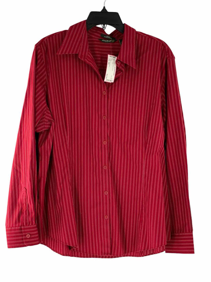 Eddie Bauer Size 2XL Red Long Sleeve Shirts