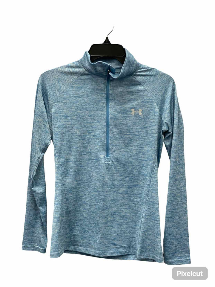 Under Armour Size S Blue Athletic Long Sleeve
