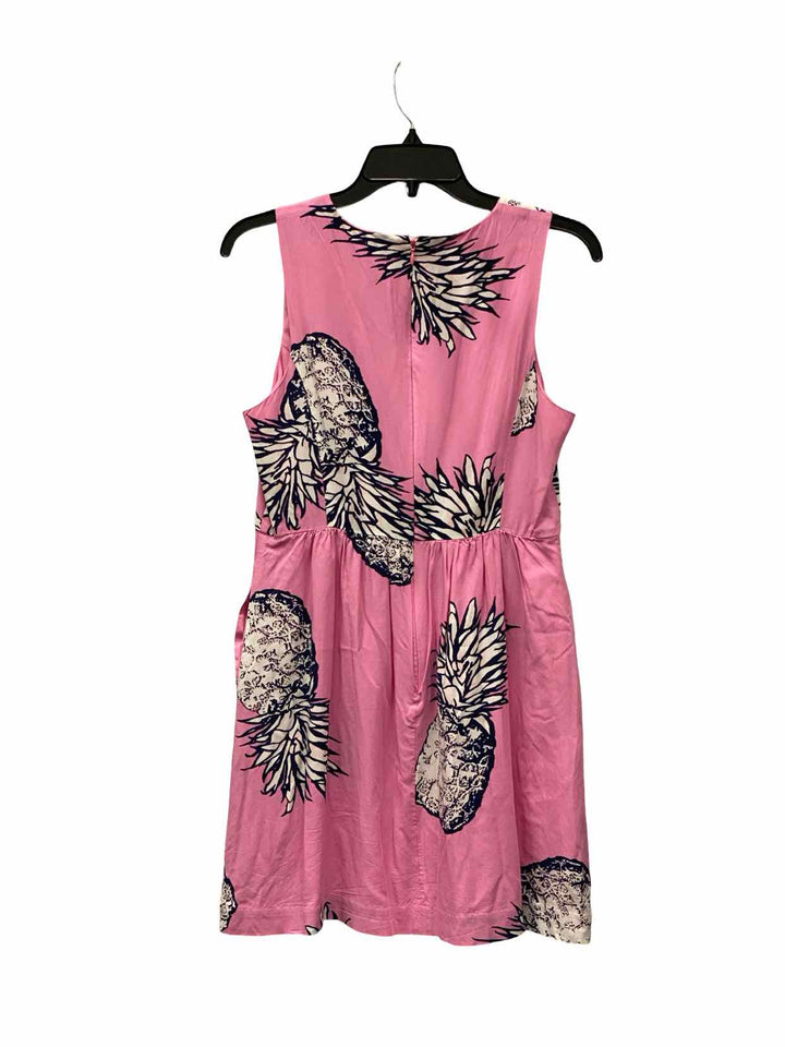 Crown & Ivy Size 8P Pink Print Dress
