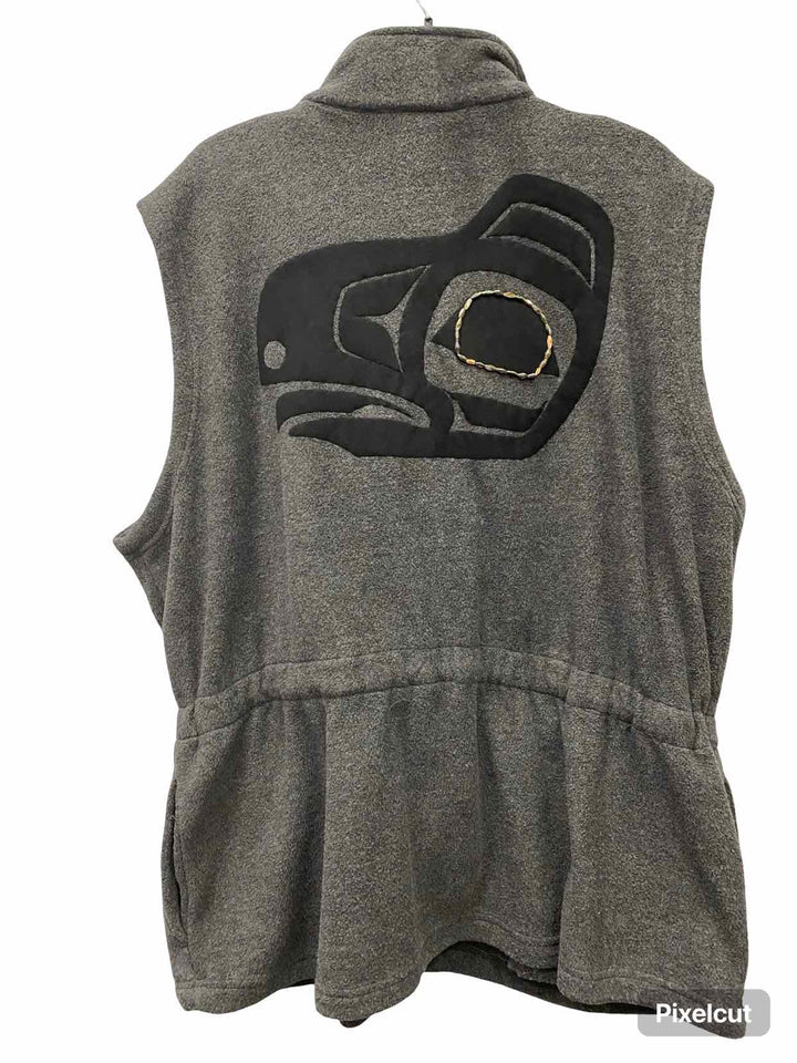 Unknown Brand Size 3X Grey Vest (Outdoor)