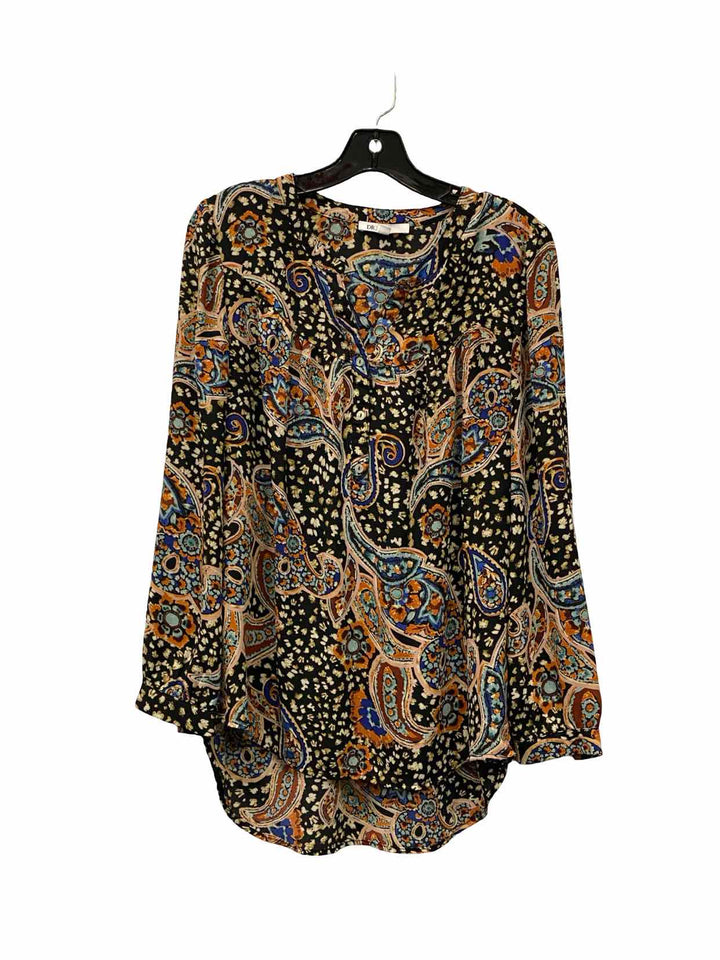 DR2 Size S Multi-Color Print Long Sleeve Shirts