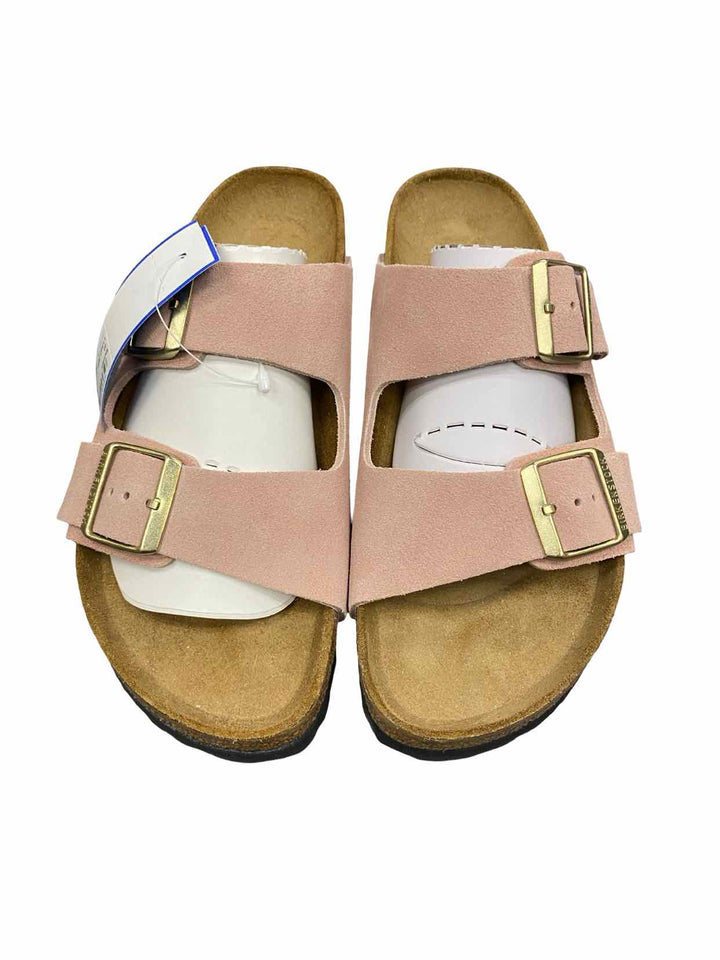 Birkenstock Shoe Size 40 Light Rose Leather NWOT Arizona Sandals