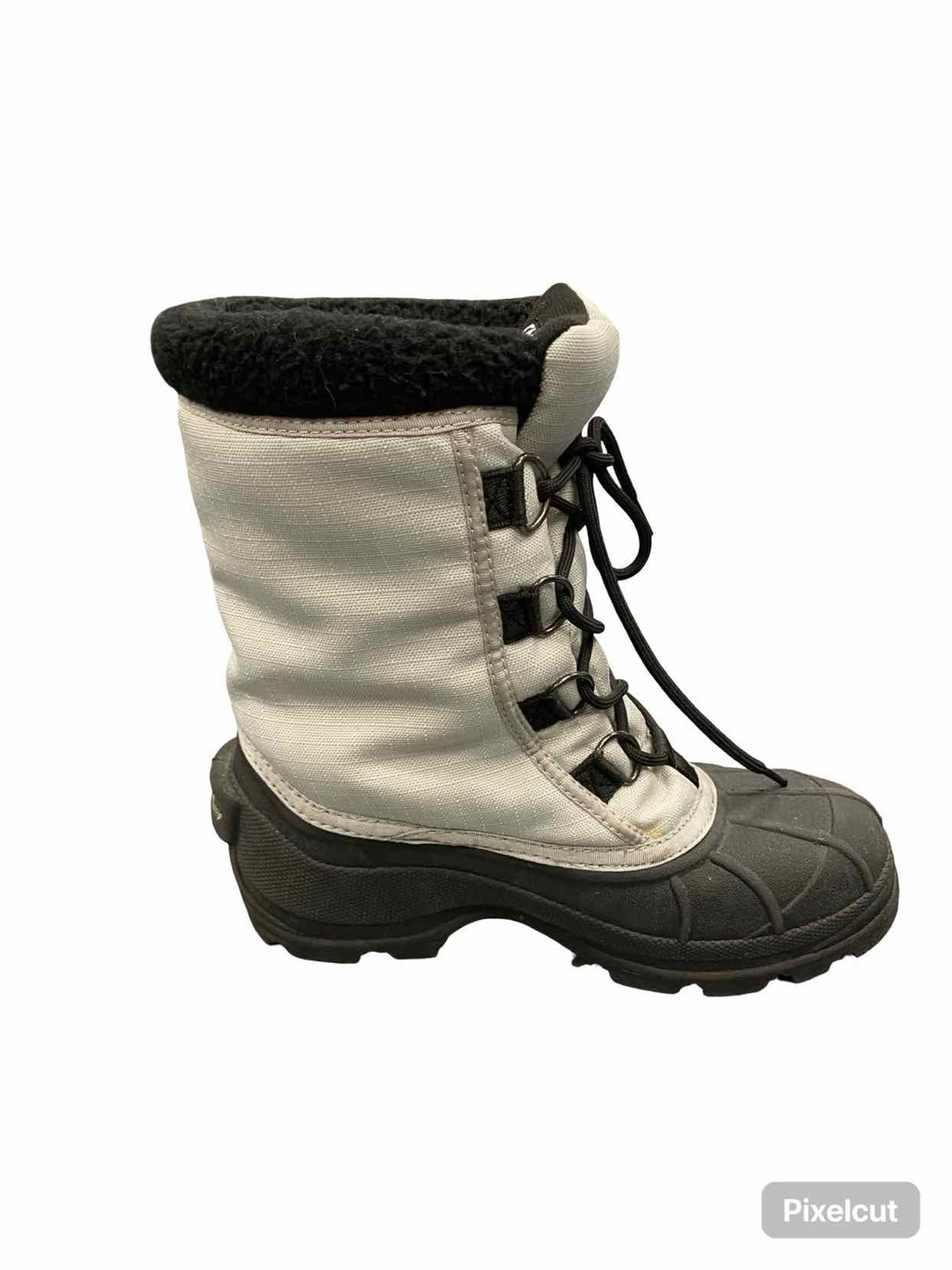 Sorel Shoe Size 8 Grey Black Insulated Boots(Ankle)