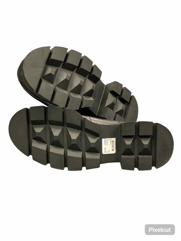 Zara Shoe Size 39 Black Chunky Moc Toe Shoes