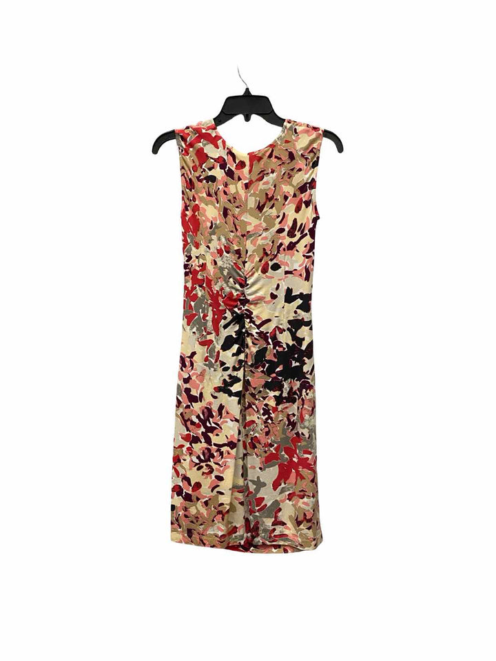 Unknown Brand Size S Red Pink Floral Dress