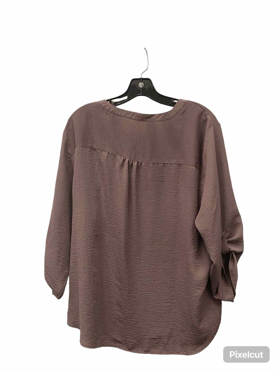 Maurices Size XXL Purple Long Sleeve Shirts