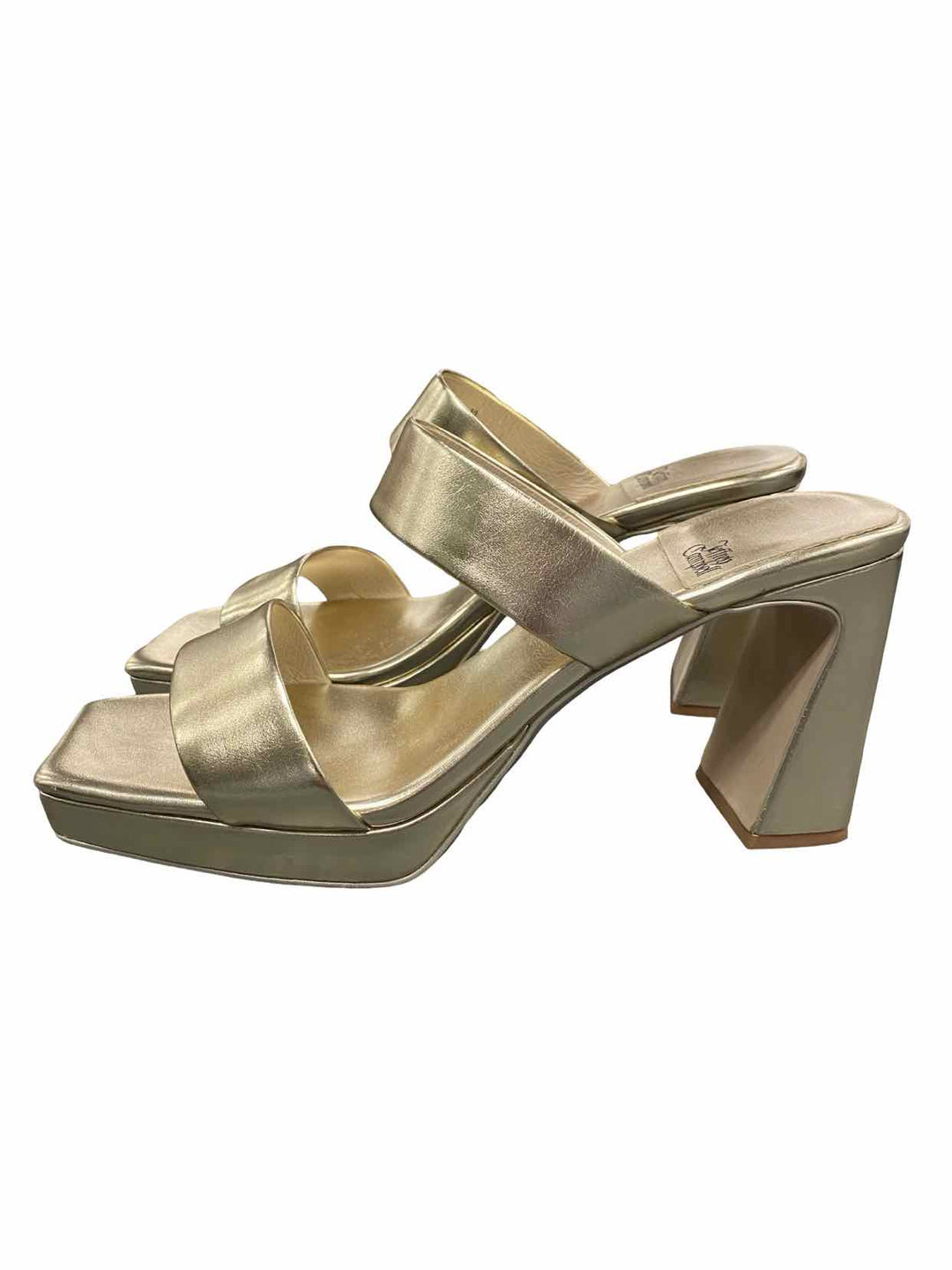 Jeffrey Campbell Shoe Size 10 Gold Heels