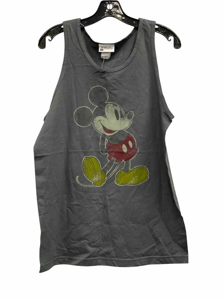 Disney Size M Gray Mickey Mouse Tank Top