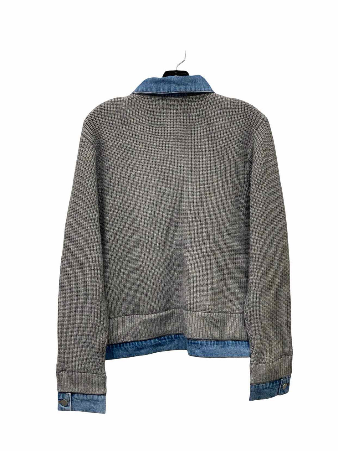 Pale Sky Size L Grey Blue sweater Jacket