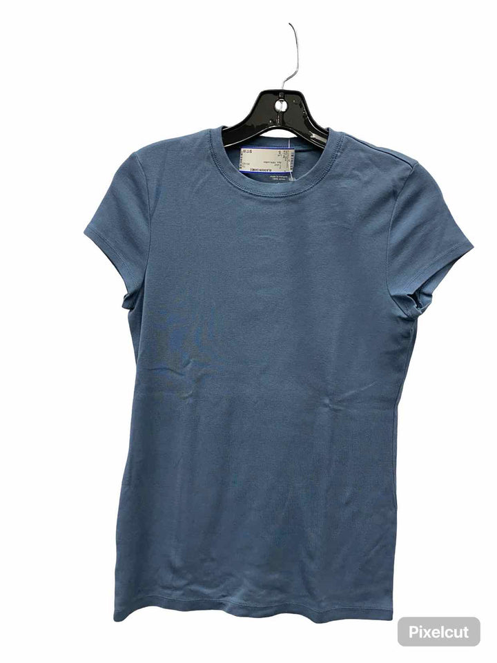 Loft Size S Blue 100% cotton T-shirt