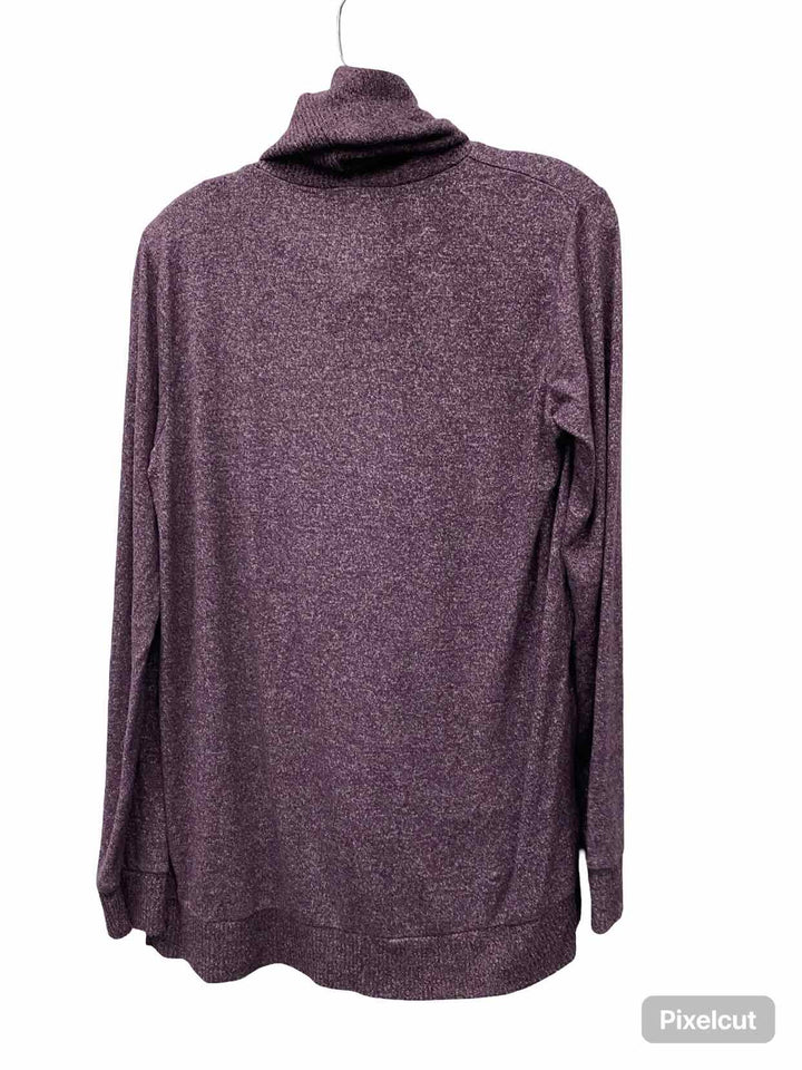 Pink Clover Size L Purple Sweater