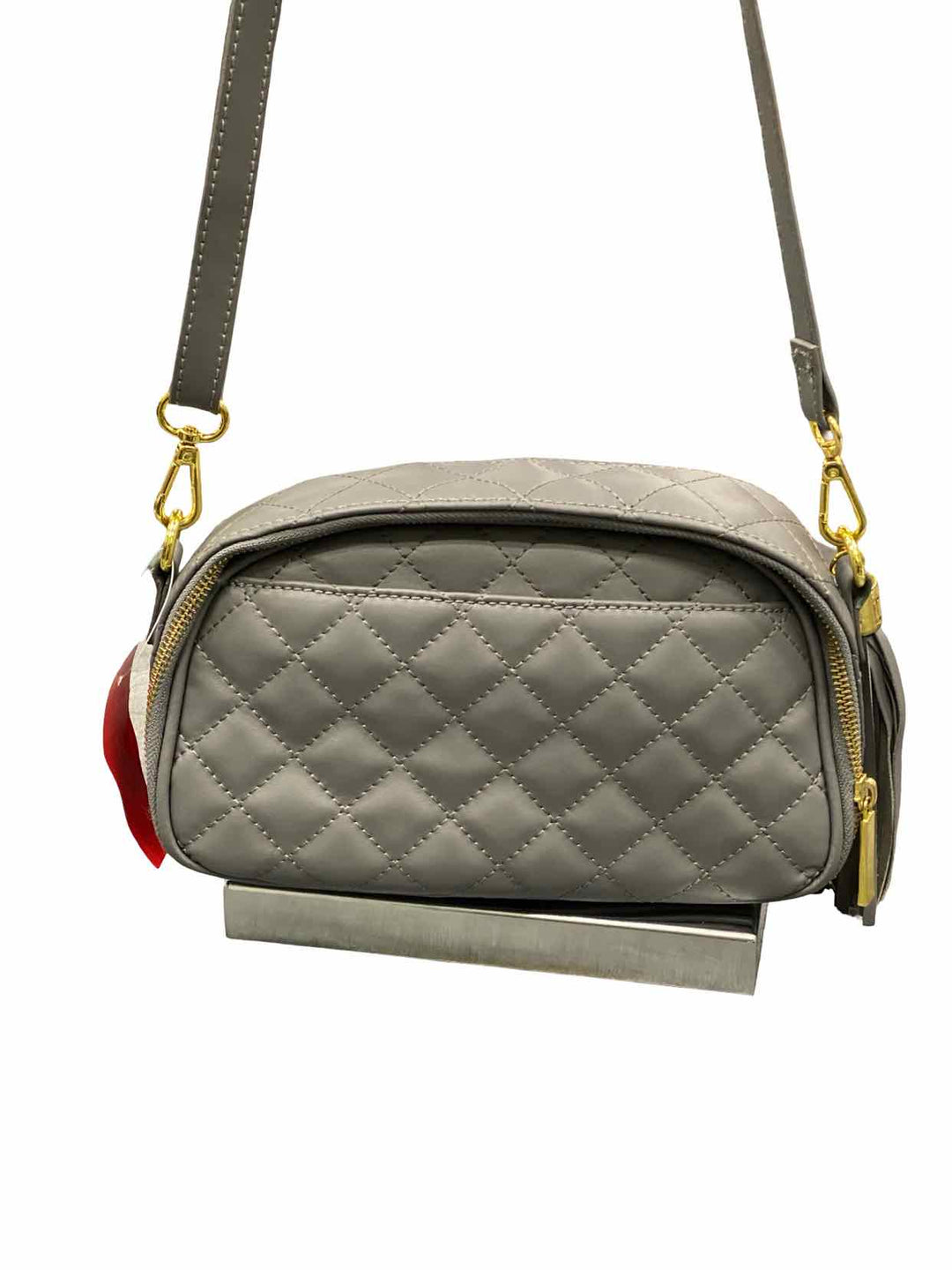 Joy & Iman Grey Bag
