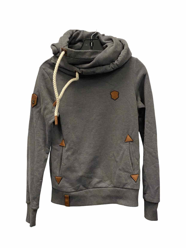 NAKETANO Size S Gray Sweatshirt