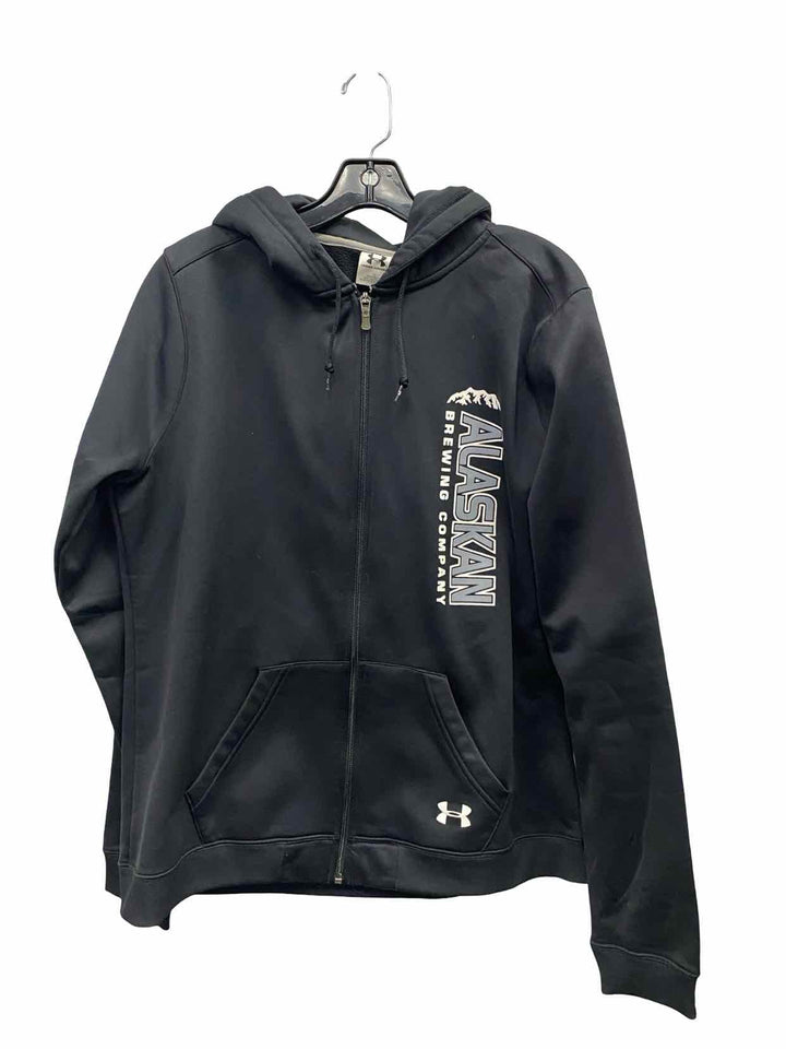 Under Armour Size XL Black Grey Athletic Jacket