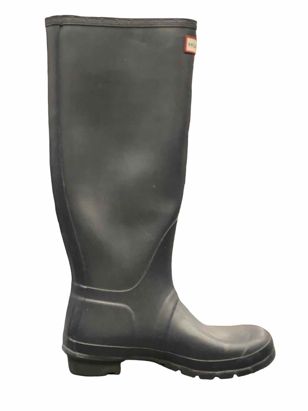 Hunter Shoe Size 8 Blue Rain Boot Boots(knee)