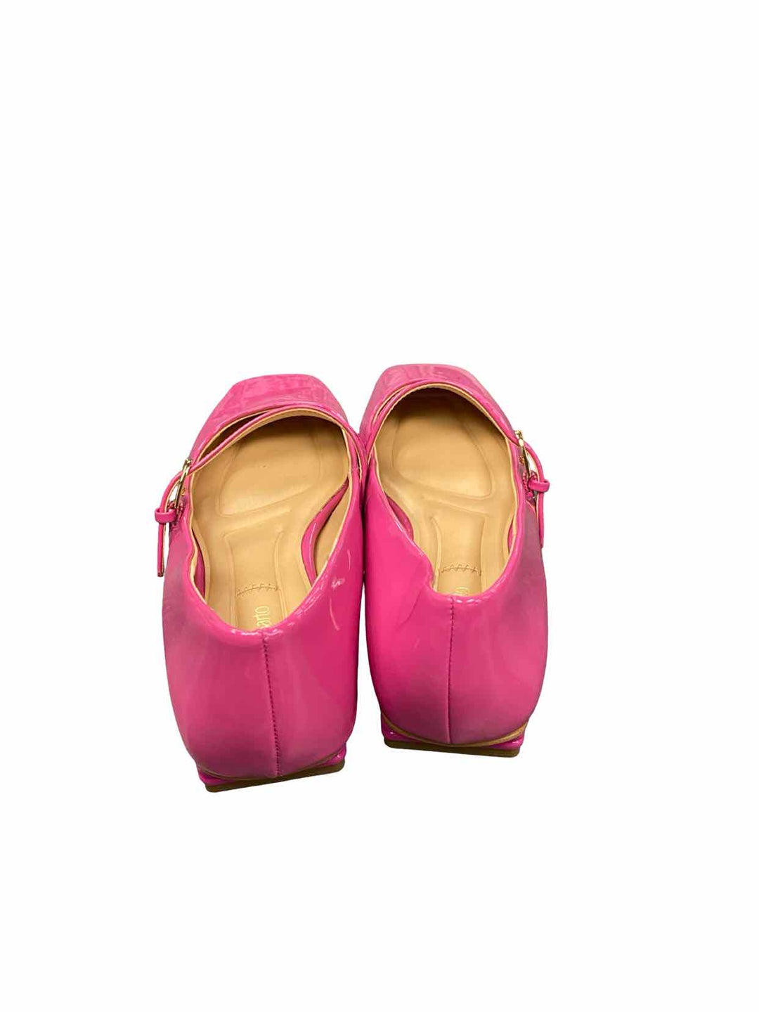 Franco Sarto Shoe Size 8 Pink Manmade Tinsley Saure Toe Mary Jane NWOT Flats