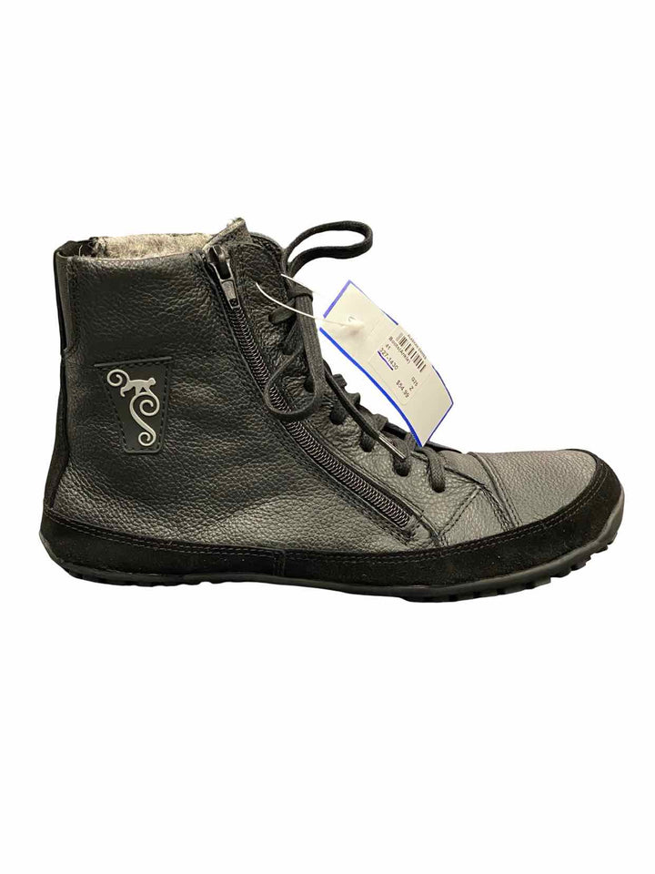 Magical Shoes Shoe Size 41 Black Alaskan Barefoot Boots(Ankle)