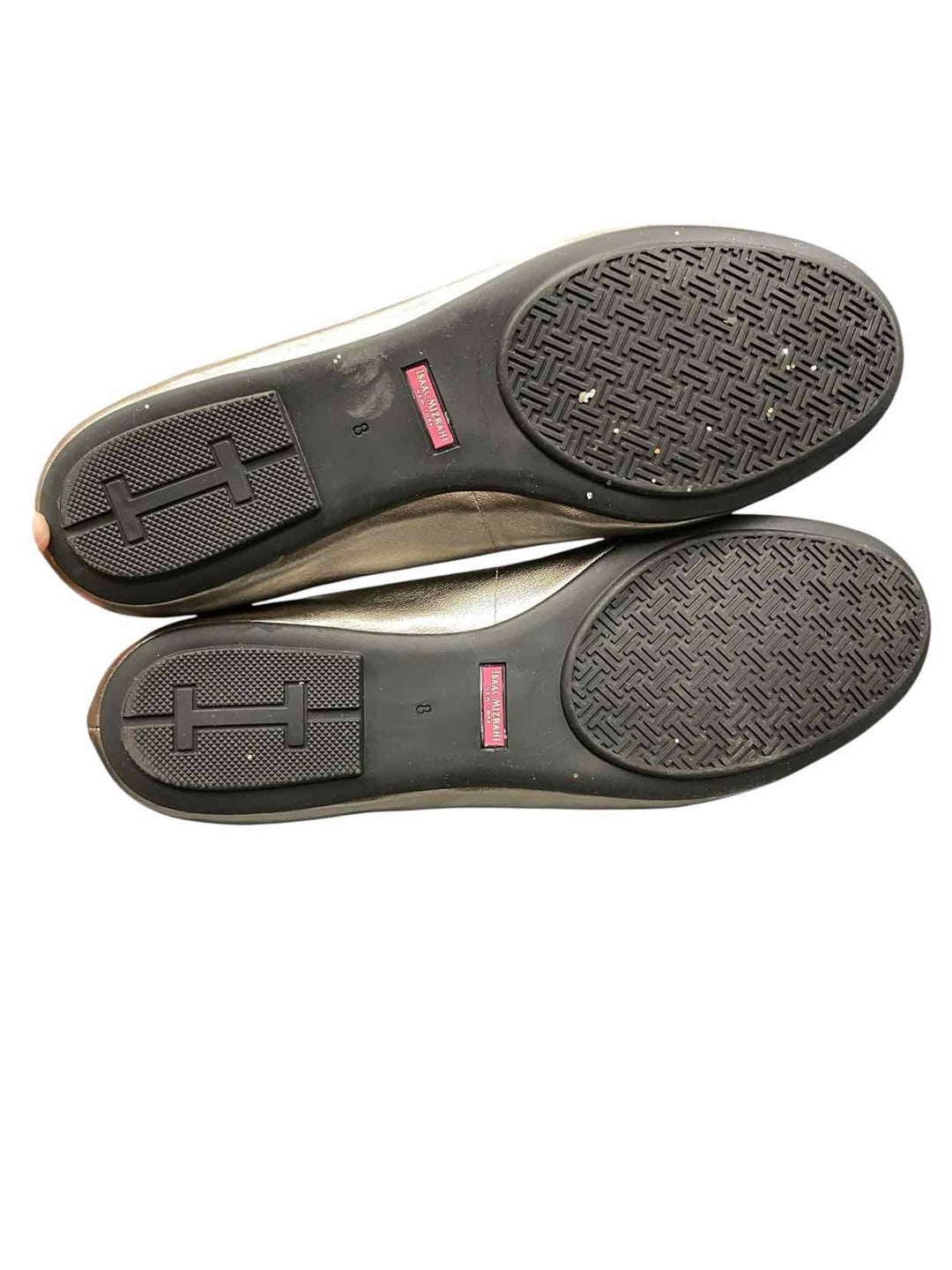 Isaac Mizrahi Live Shoe Size 8 Silver Flats