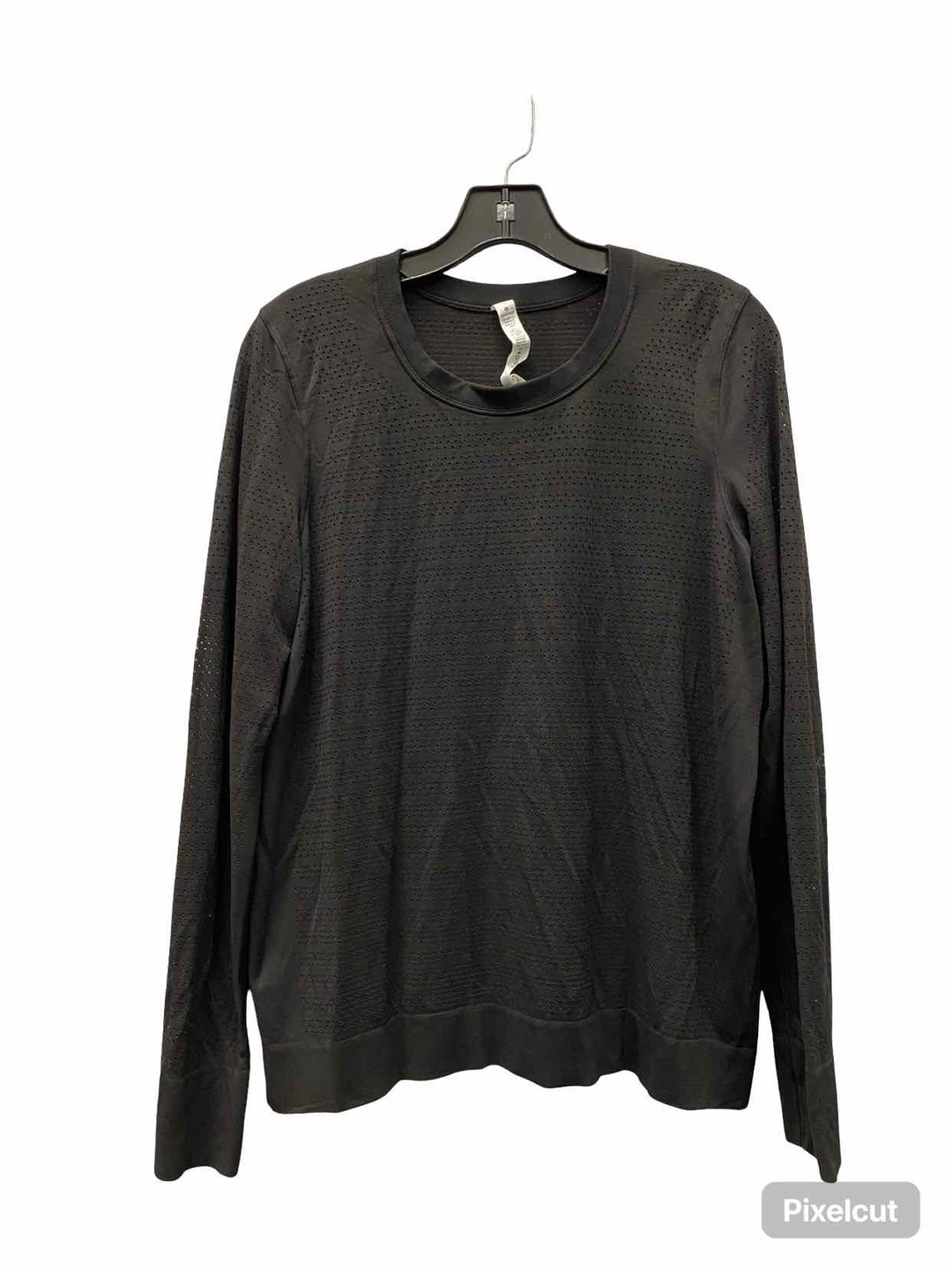 Lululemon Size 12 Black Athletic Long Sleeve