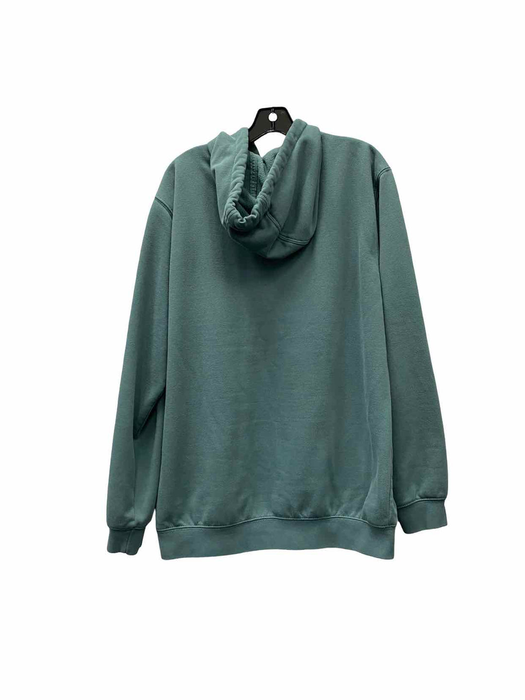 Carhartt Size M Teal Rain Defender Hoodie Sweatshirt