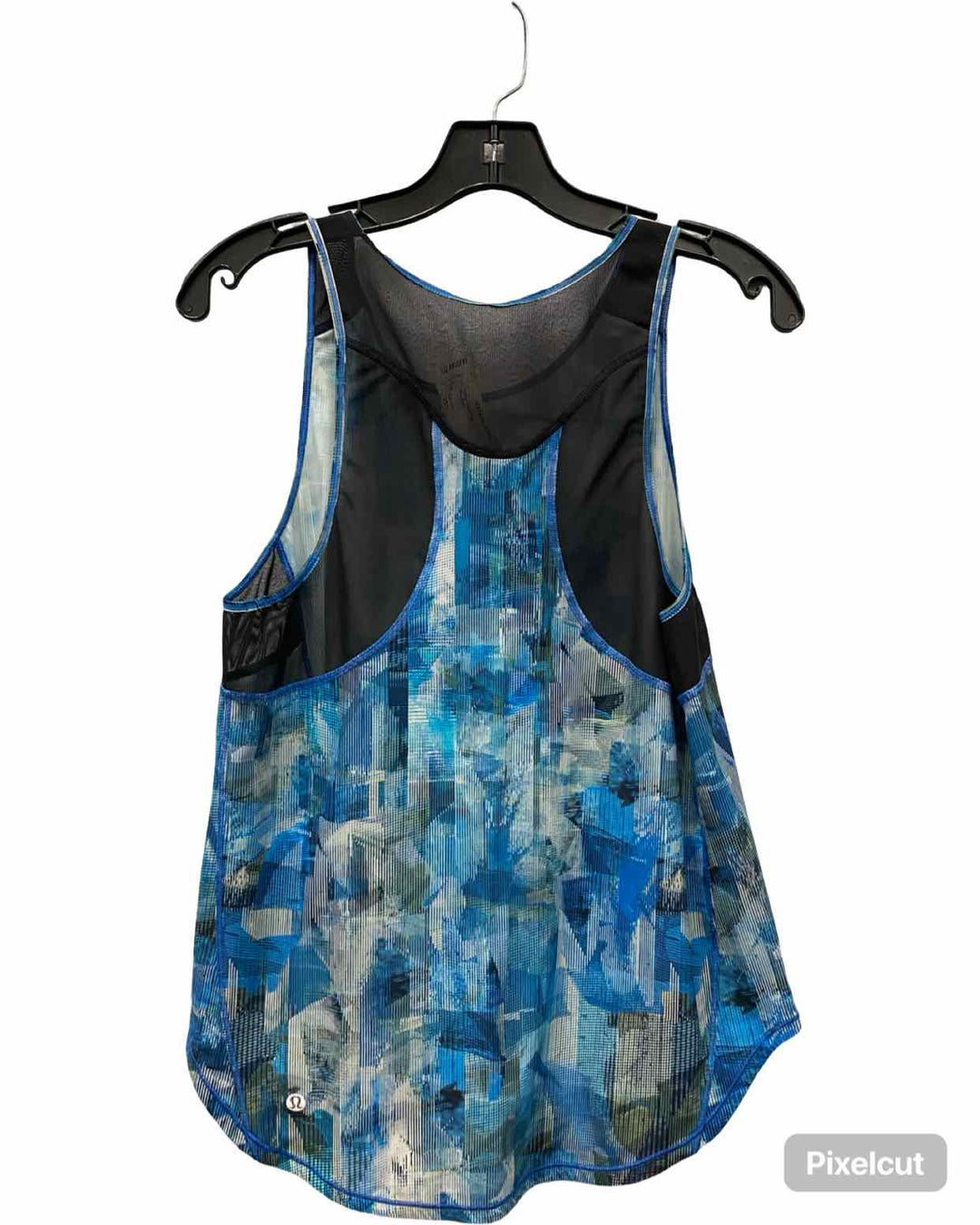 Lululemon Size xs/s Blue Black Athletic Tank Top