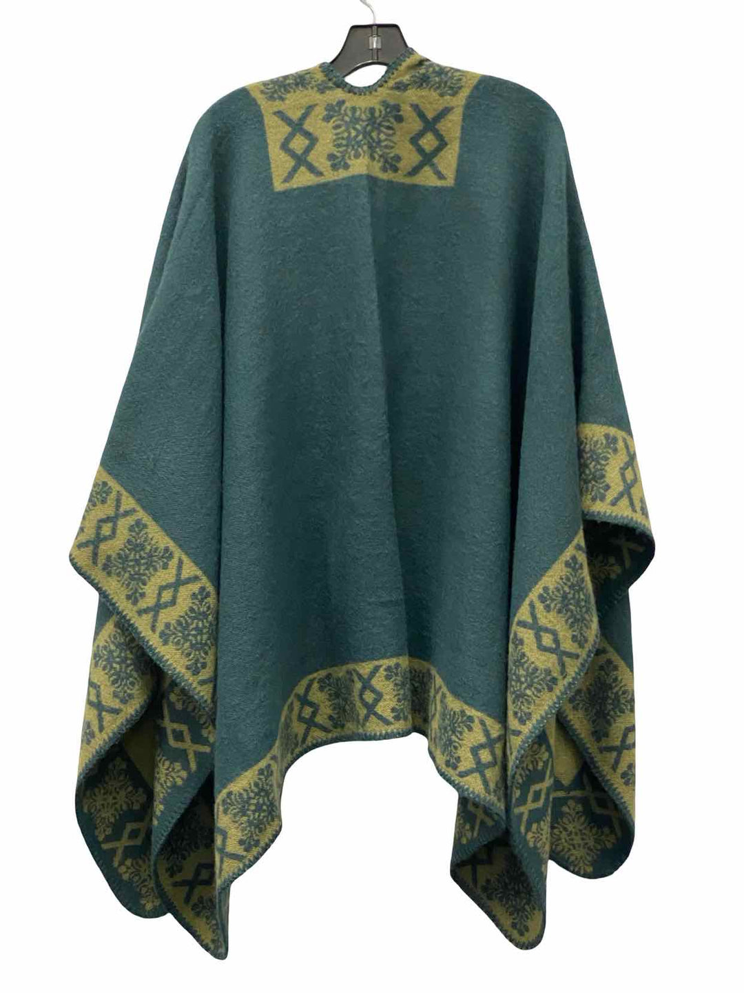 Belle by Kim Gravel Size OS Teal Green Sweater