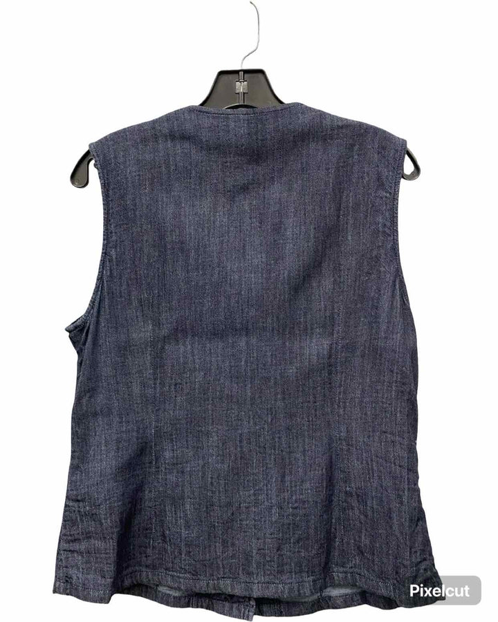 NYDJ Size S Navy 100% Cotton Vest