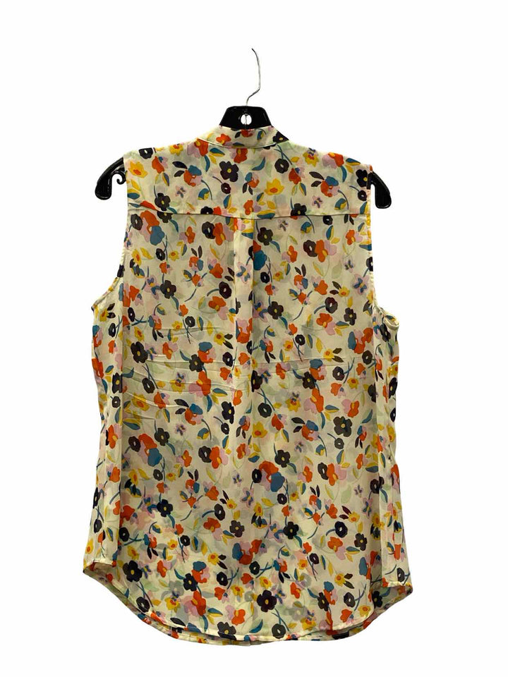 Cabi Size M Off White multi color Tank Top