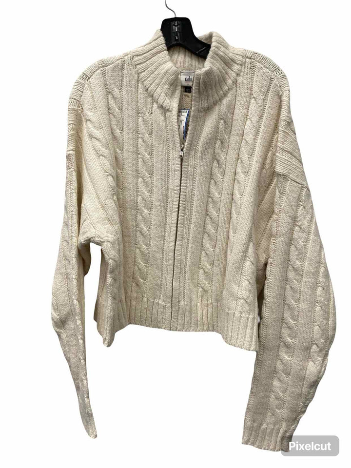 Cabi Size XL Cream Sweater
