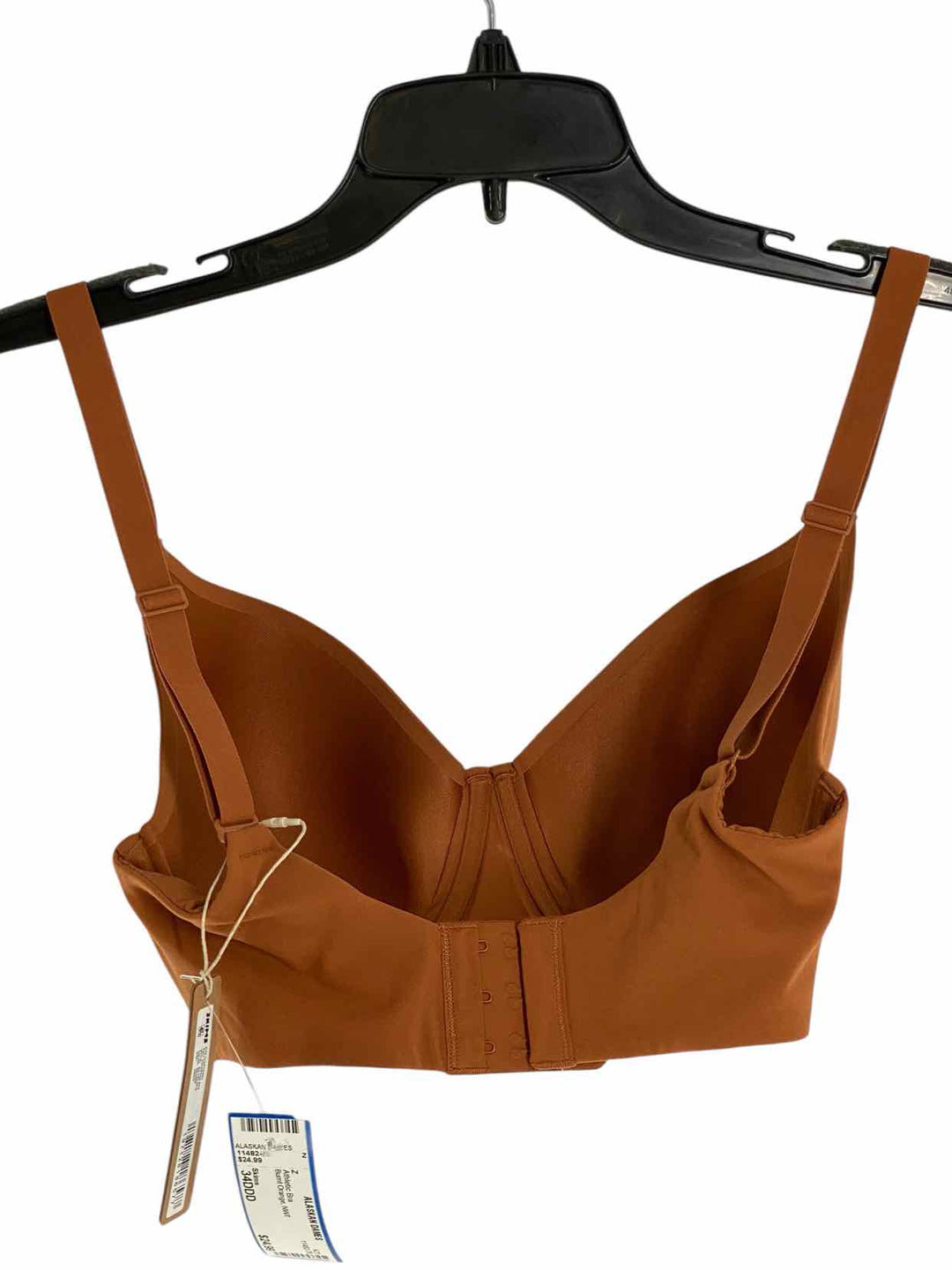 Skims Size 34DDD Burnt Orange Athletic Bra