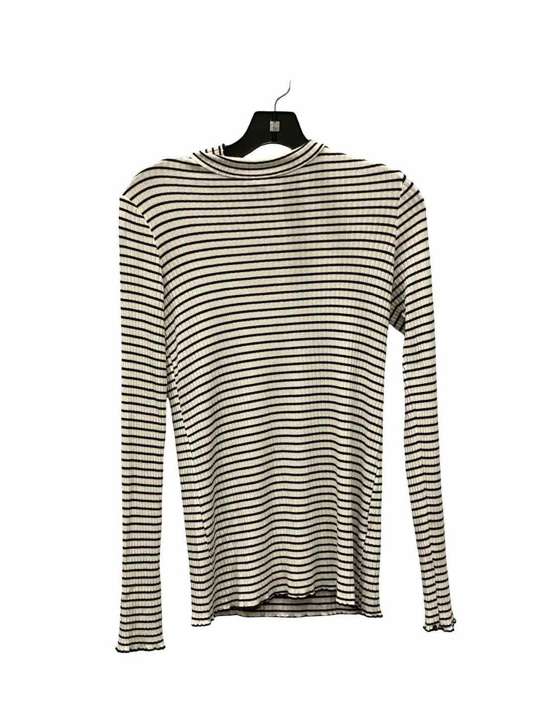 Michael stars Size S White Black Striped Long Sleeve Shirts