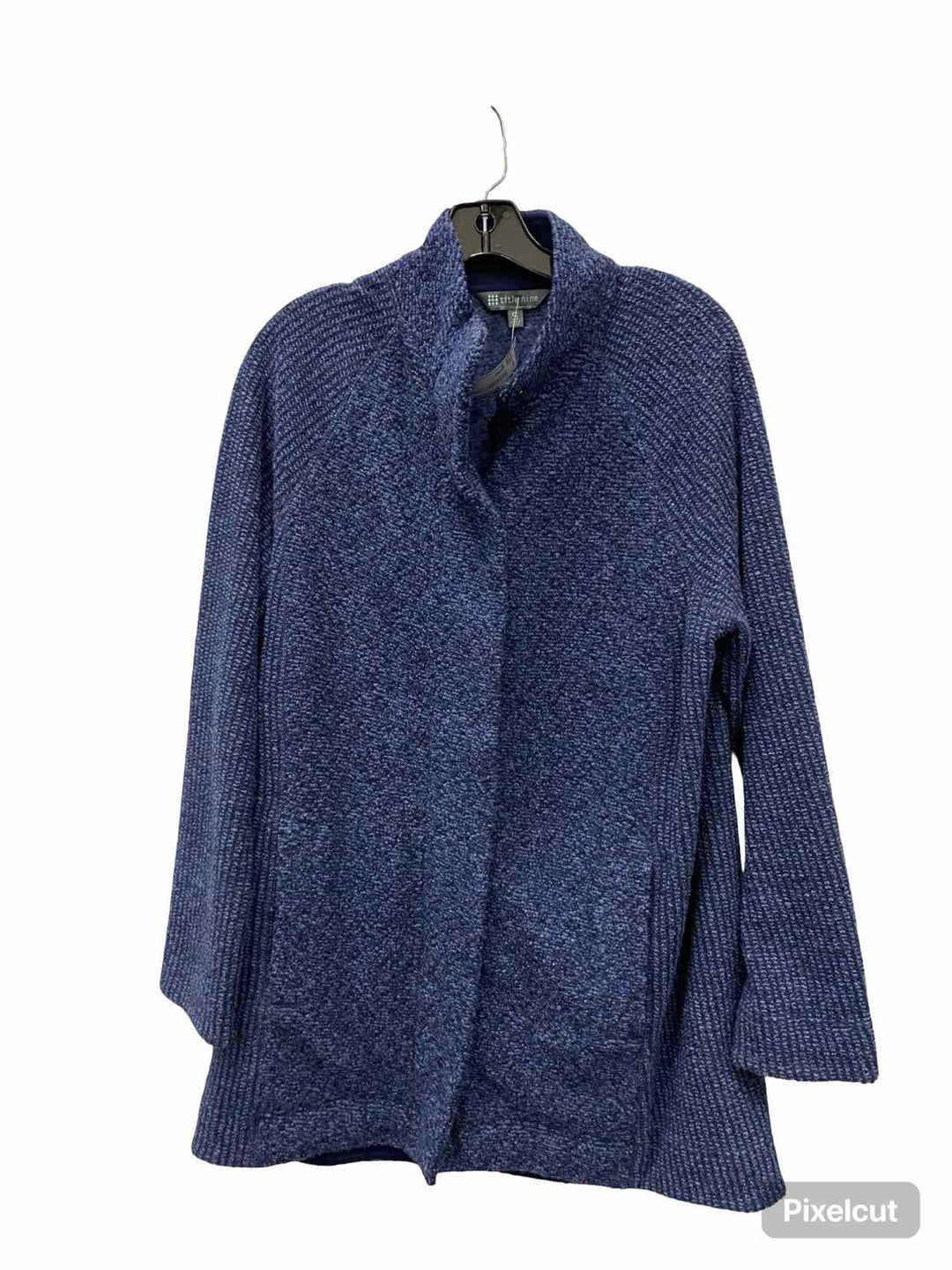 Title Nine Size S Blue 60% Wool Sweater