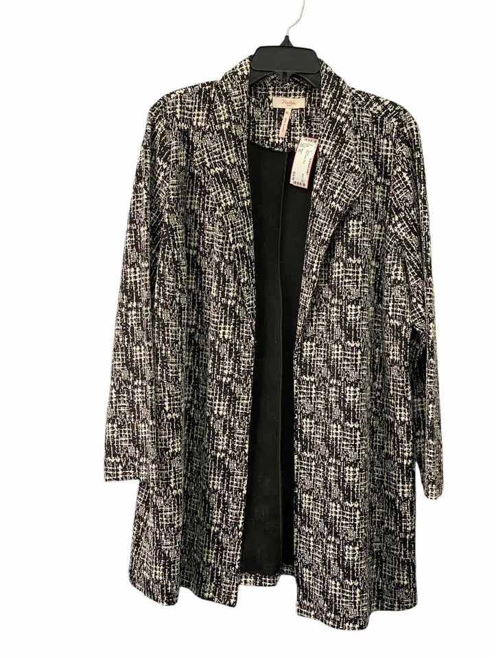 Millers Size XL Black White Print Jacket